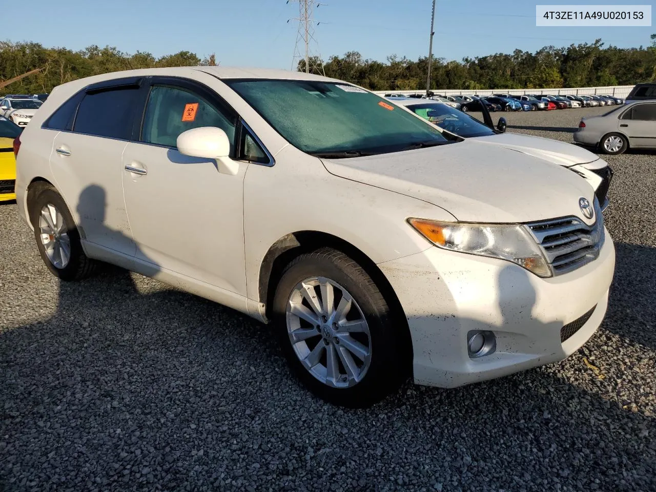 2009 Toyota Venza VIN: 4T3ZE11A49U020153 Lot: 74226594