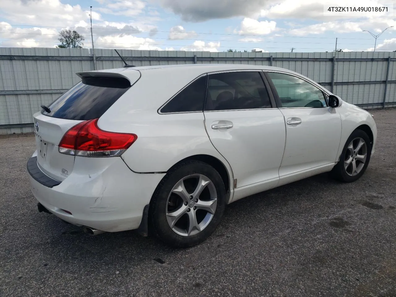 2009 Toyota Venza VIN: 4T3ZK11A49U018671 Lot: 74266214