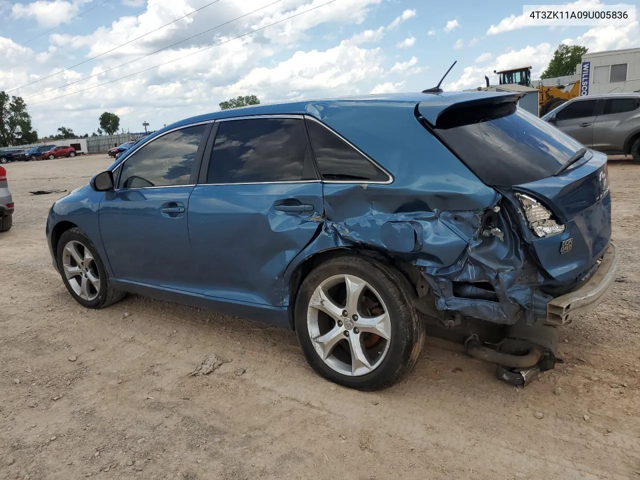 2009 Toyota Venza VIN: 4T3ZK11A09U005836 Lot: 74423804