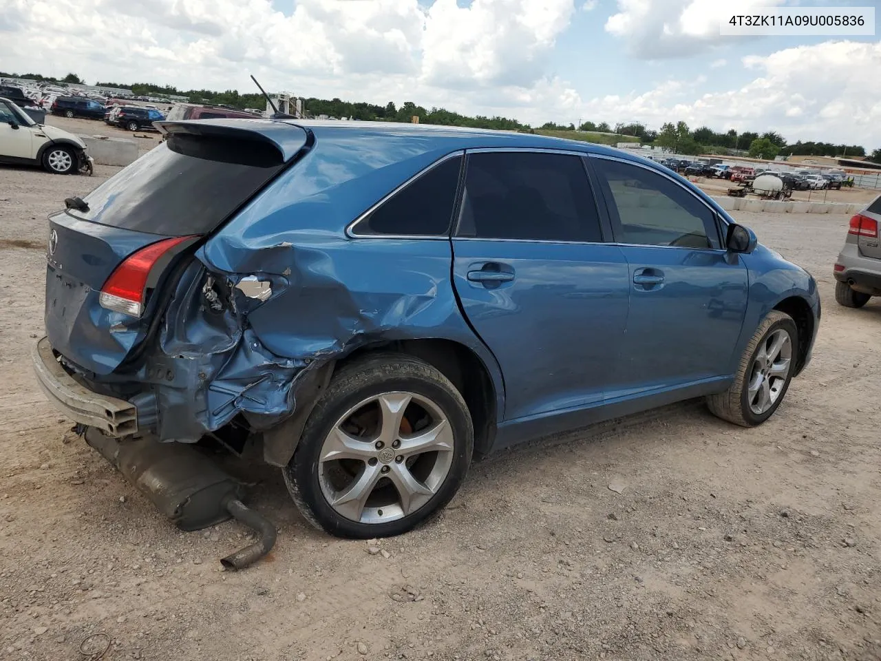 2009 Toyota Venza VIN: 4T3ZK11A09U005836 Lot: 74423804