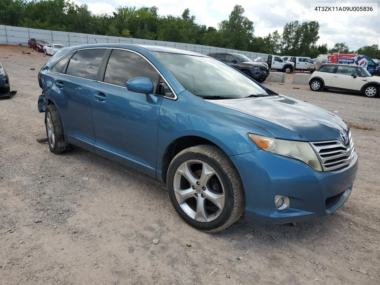 2009 Toyota Venza VIN: 4T3ZK11A09U005836 Lot: 74423804