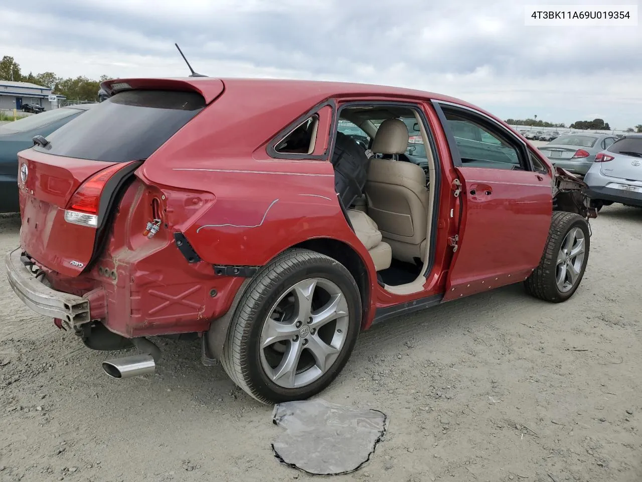 2009 Toyota Venza VIN: 4T3BK11A69U019354 Lot: 74522284