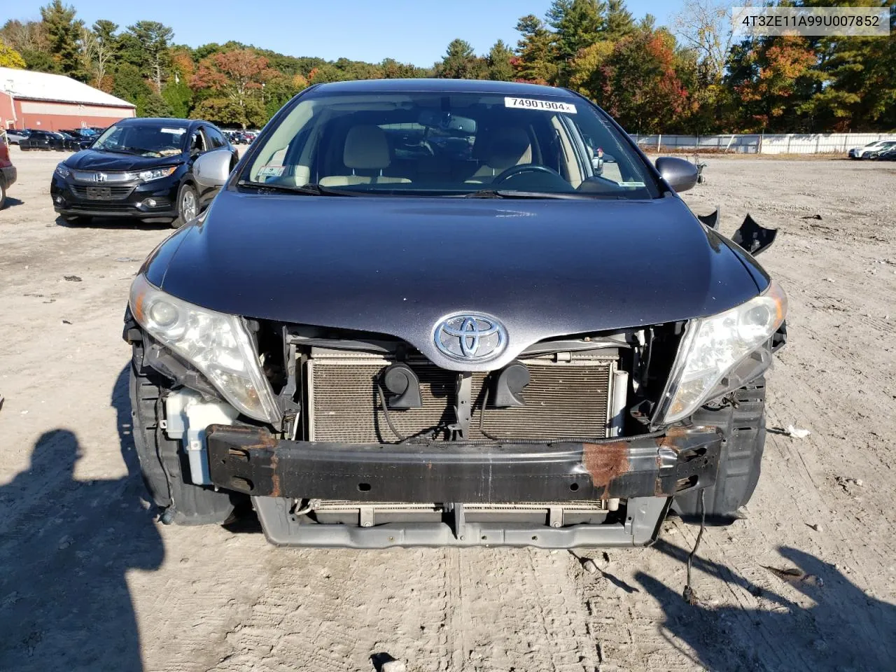 2009 Toyota Venza VIN: 4T3ZE11A99U007852 Lot: 74901904