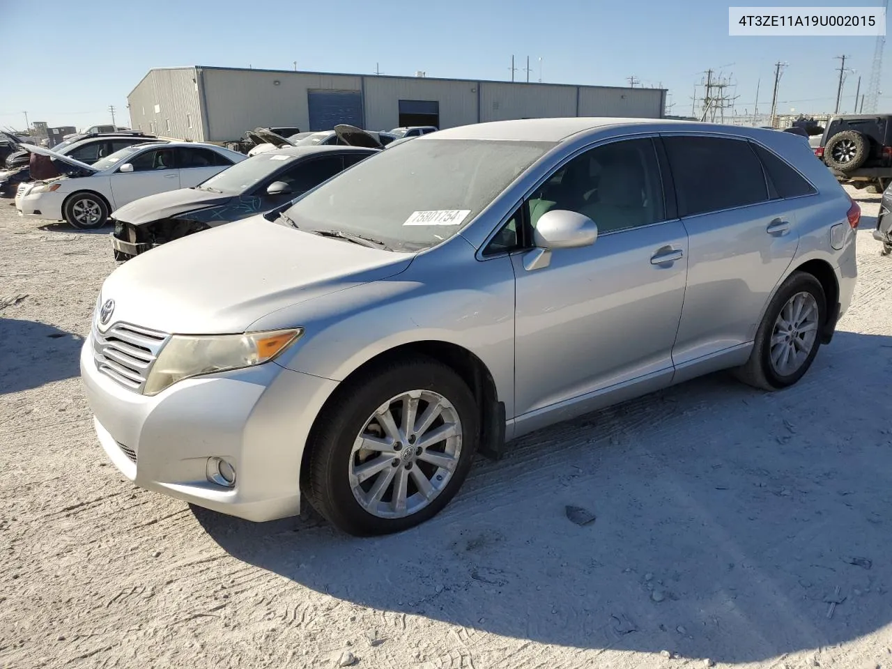 2009 Toyota Venza VIN: 4T3ZE11A19U002015 Lot: 75801754