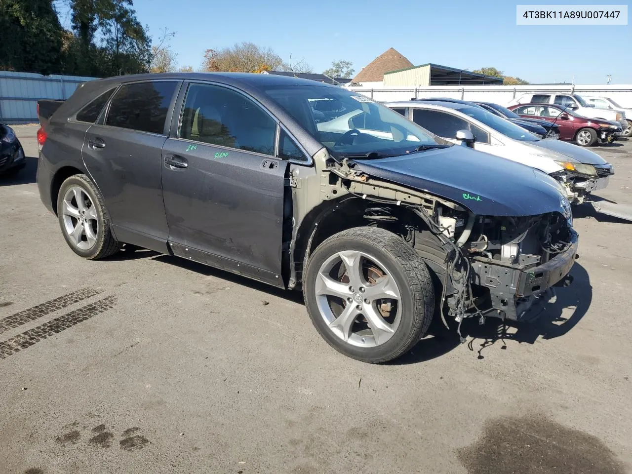 2009 Toyota Venza VIN: 4T3BK11A89U007447 Lot: 76358434