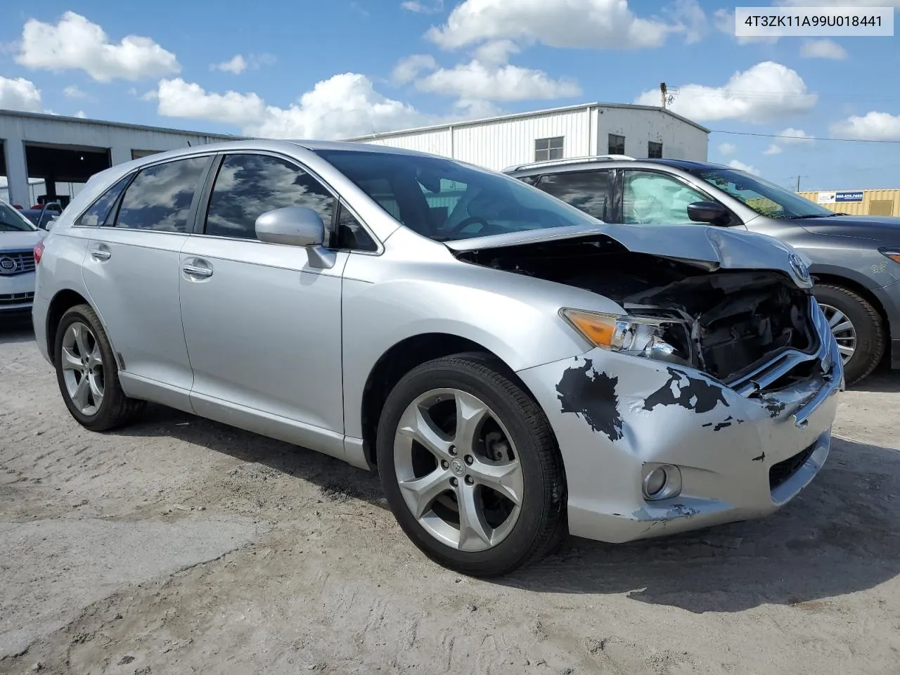 2009 Toyota Venza VIN: 4T3ZK11A99U018441 Lot: 76360814