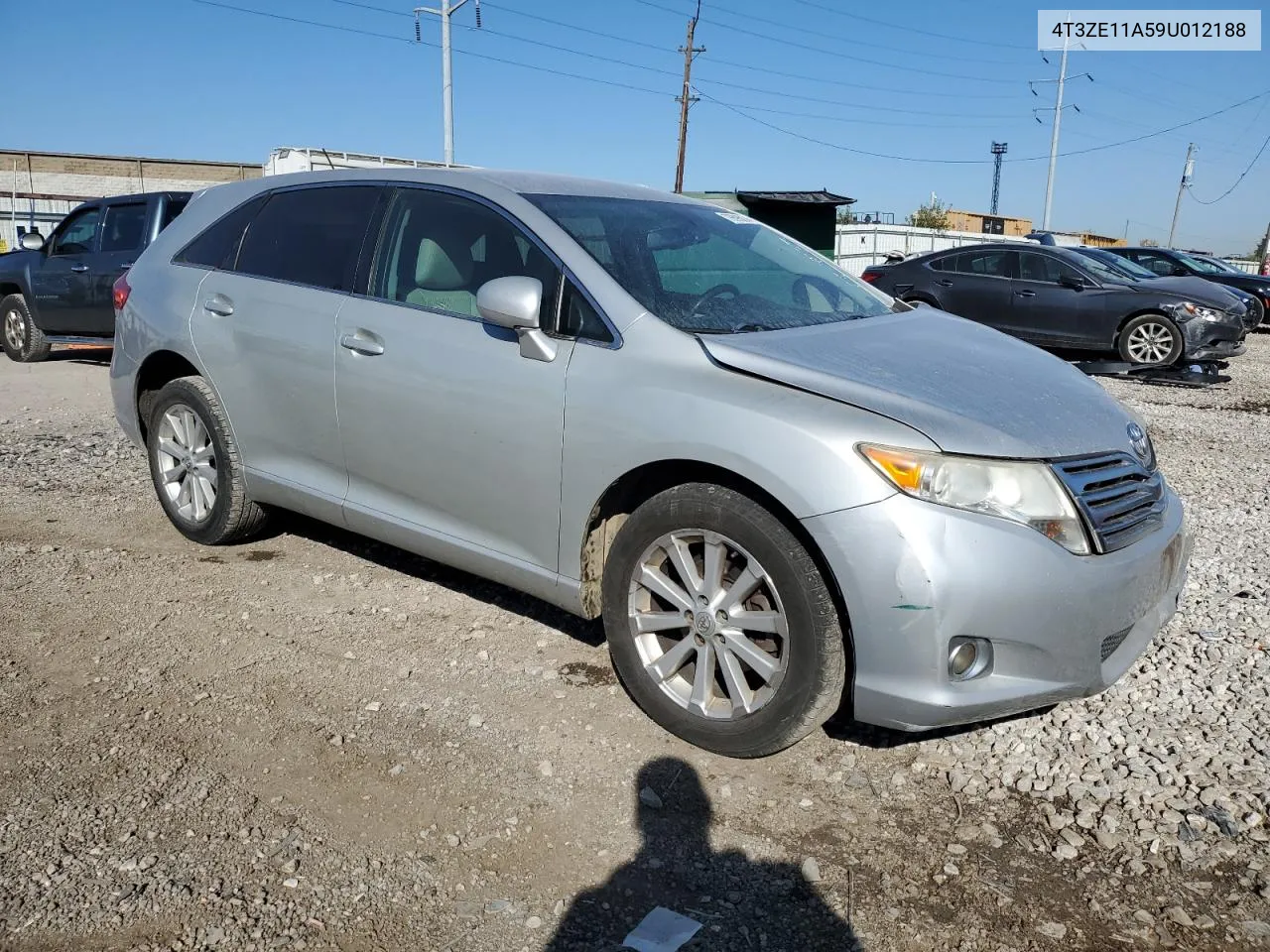 2009 Toyota Venza VIN: 4T3ZE11A59U012188 Lot: 76595074