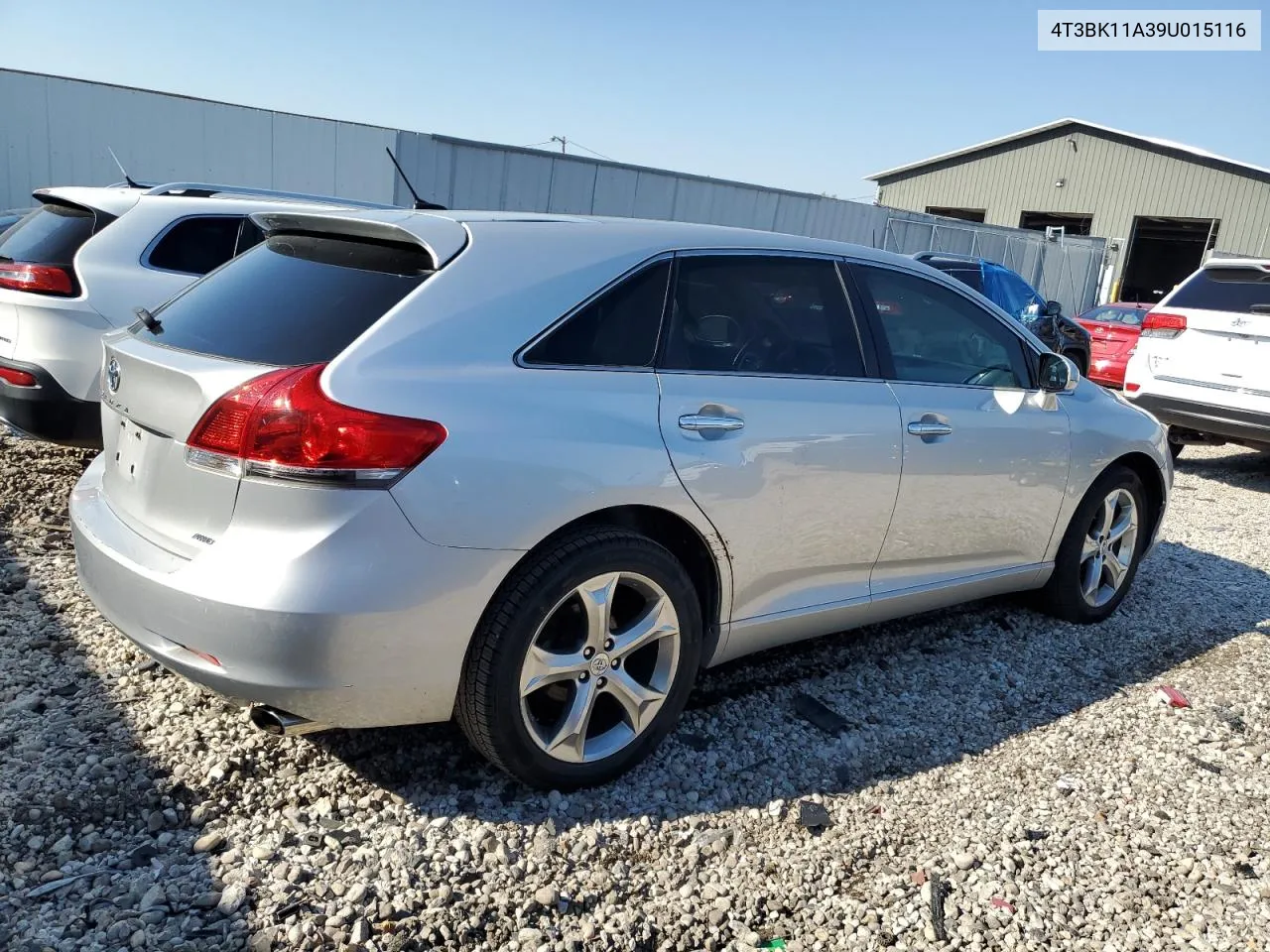 2009 Toyota Venza VIN: 4T3BK11A39U015116 Lot: 76705064