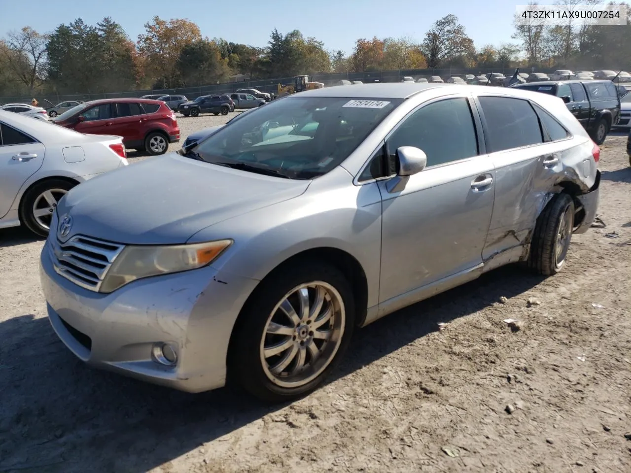 2009 Toyota Venza VIN: 4T3ZK11AX9U007254 Lot: 77574174