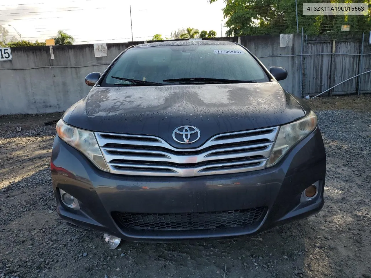 2009 Toyota Venza VIN: 4T3ZK11A19U015663 Lot: 77754484