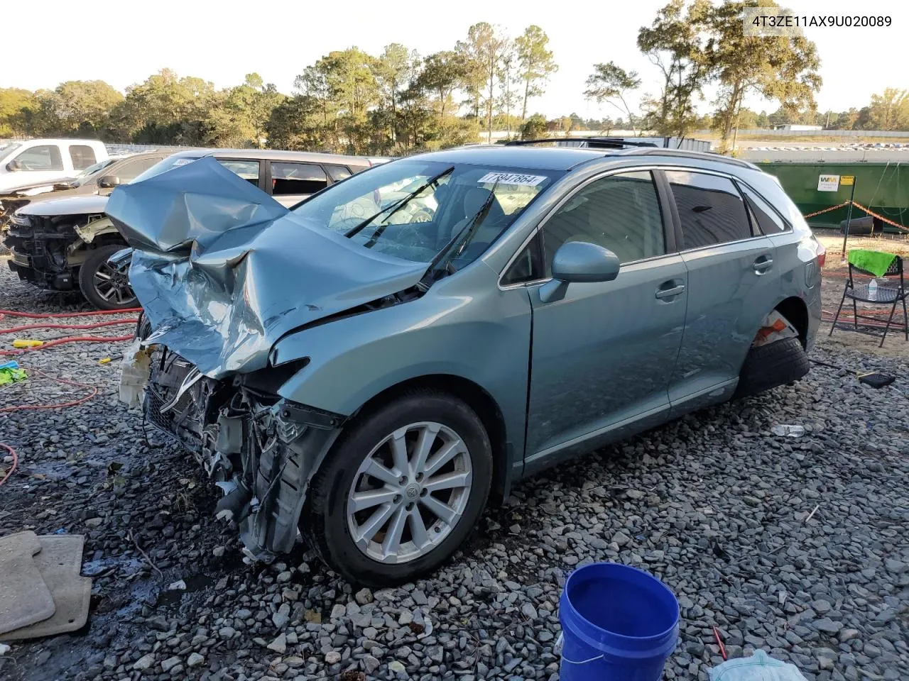 2009 Toyota Venza VIN: 4T3ZE11AX9U020089 Lot: 77947864