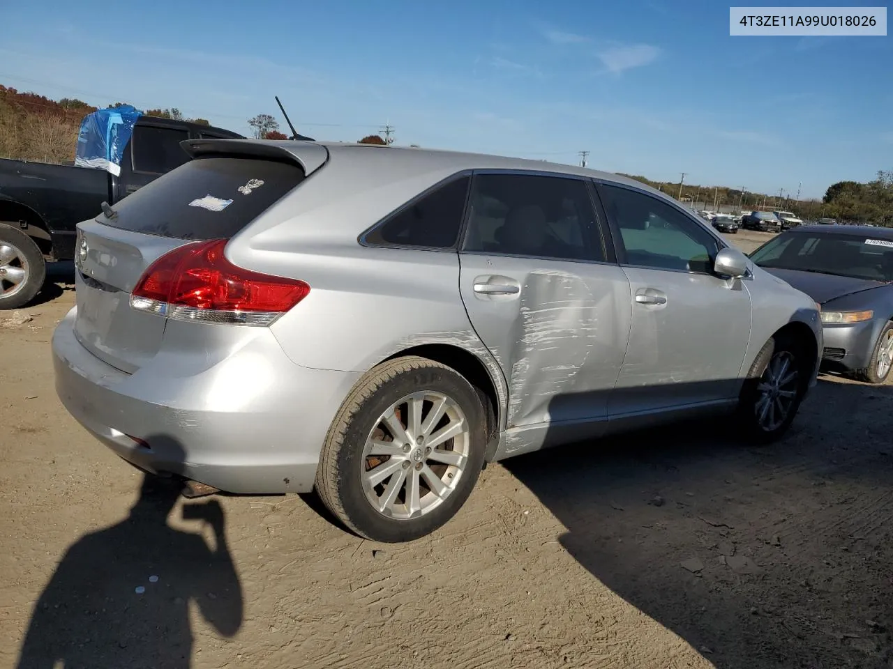 2009 Toyota Venza VIN: 4T3ZE11A99U018026 Lot: 78094394