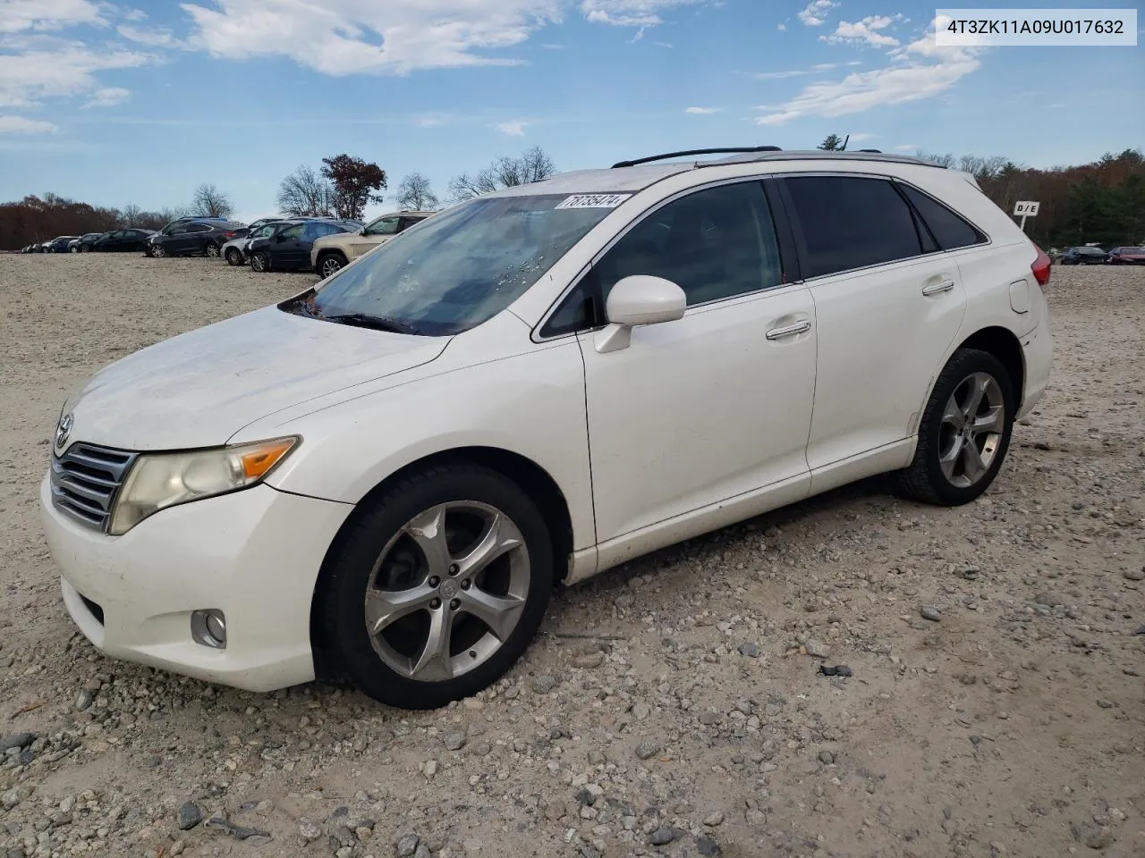 2009 Toyota Venza VIN: 4T3ZK11A09U017632 Lot: 78735474