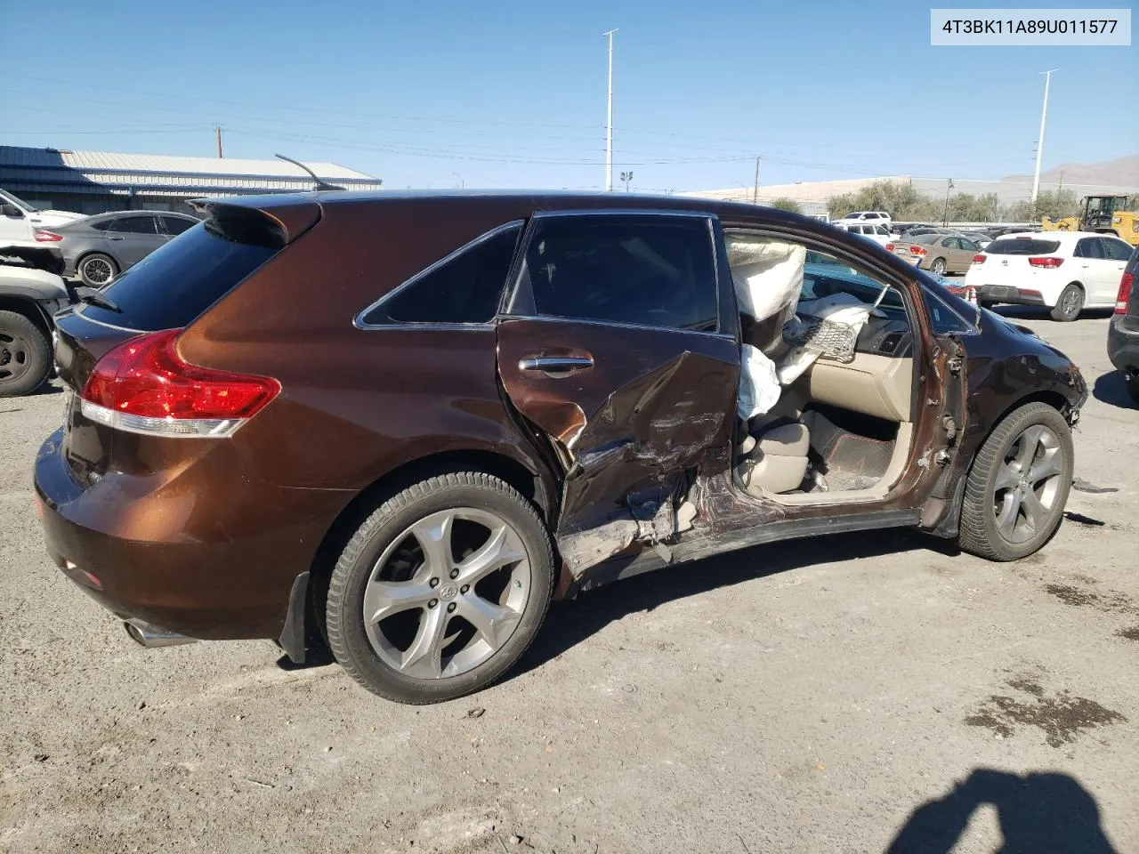 2009 Toyota Venza VIN: 4T3BK11A89U011577 Lot: 79940784