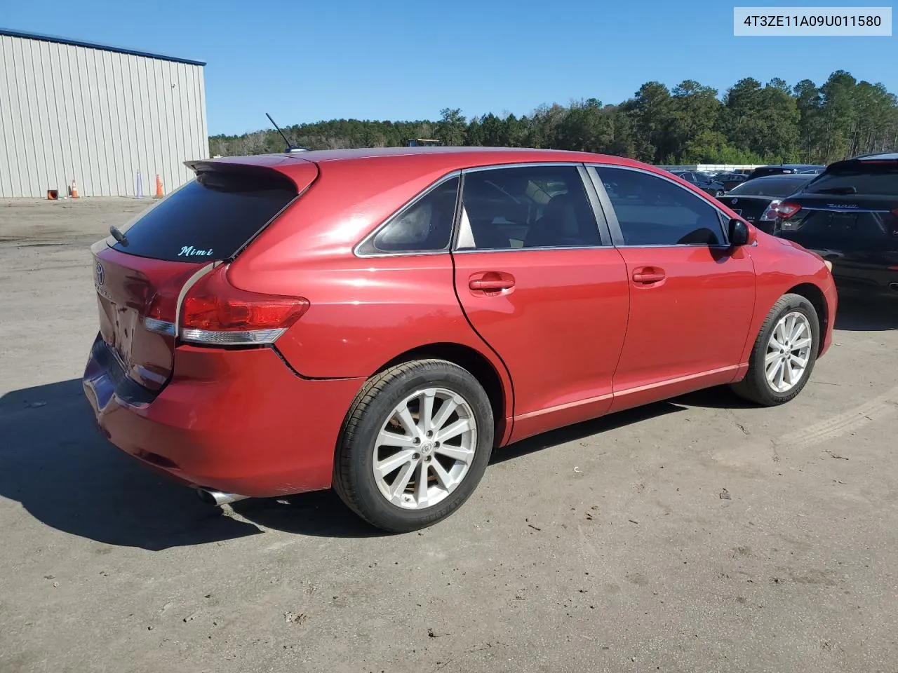 2009 Toyota Venza VIN: 4T3ZE11A09U011580 Lot: 79999694