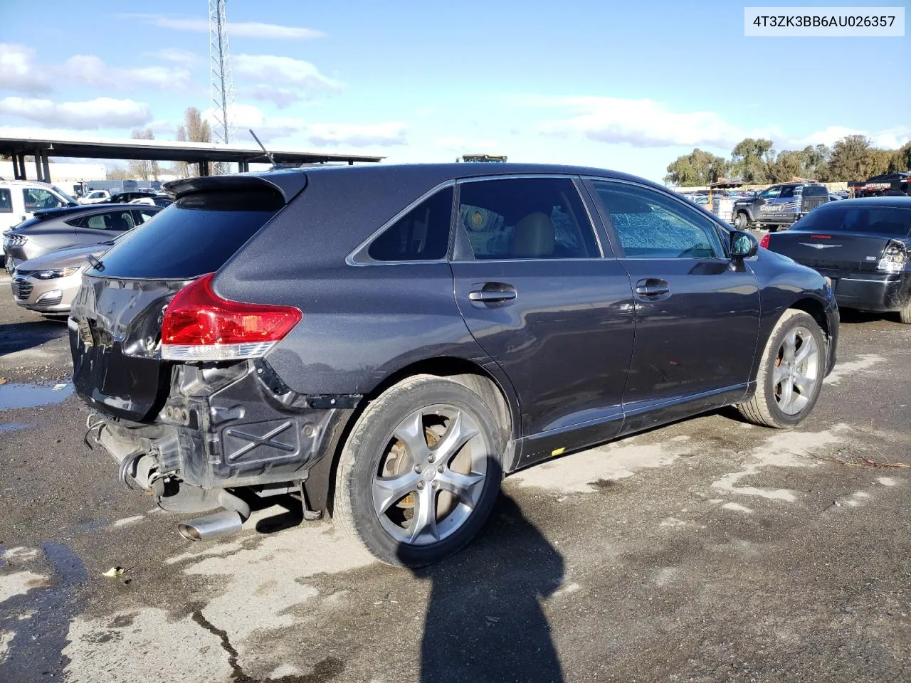 2010 Toyota Venza VIN: 4T3ZK3BB6AU026357 Lot: 49897634