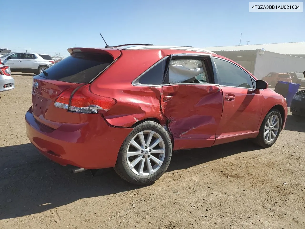 2010 Toyota Venza VIN: 4T3ZA3BB1AU021604 Lot: 52843694