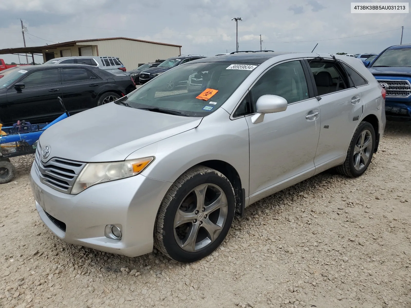 2010 Toyota Venza VIN: 4T3BK3BB5AU031213 Lot: 56959634