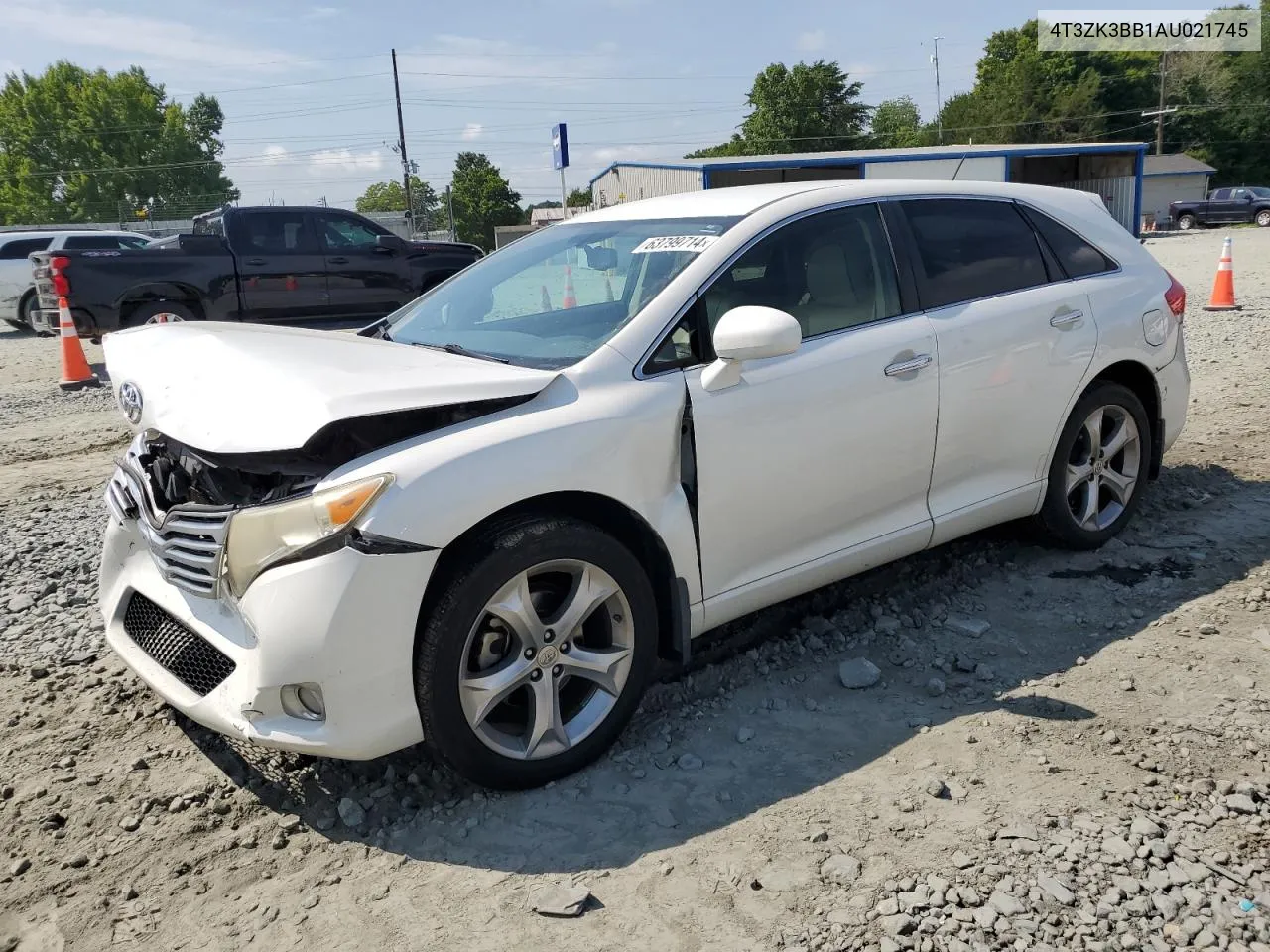 2010 Toyota Venza VIN: 4T3ZK3BB1AU021745 Lot: 63799714