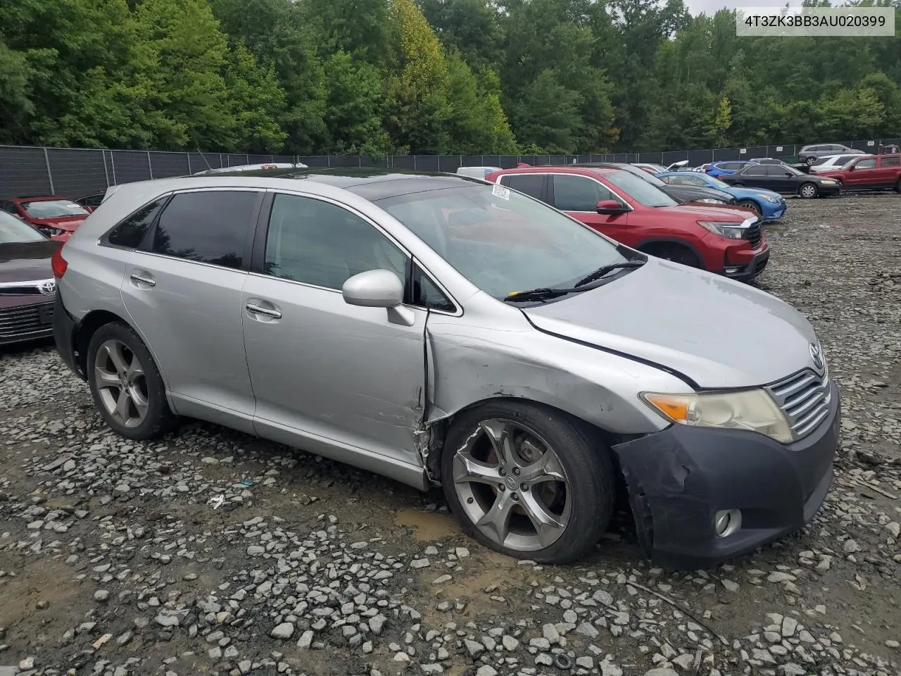 2010 Toyota Venza VIN: 4T3ZK3BB3AU020399 Lot: 64512604