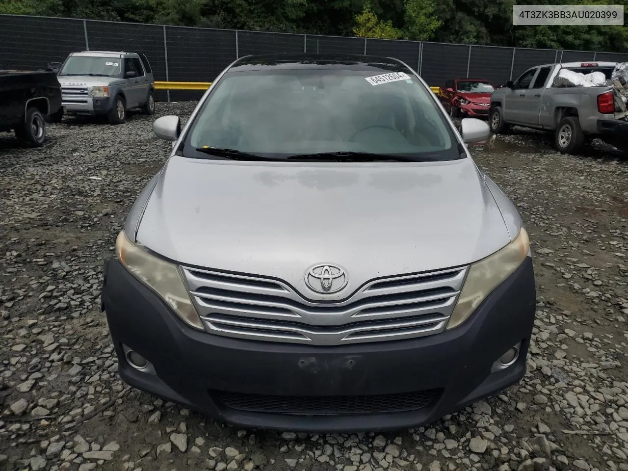 2010 Toyota Venza VIN: 4T3ZK3BB3AU020399 Lot: 64512604