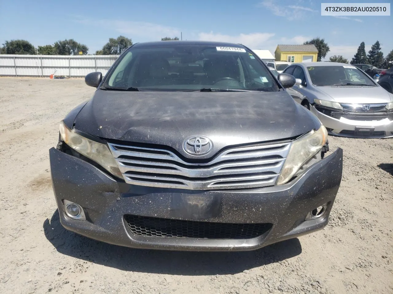 2010 Toyota Venza VIN: 4T3ZK3BB2AU020510 Lot: 66041944