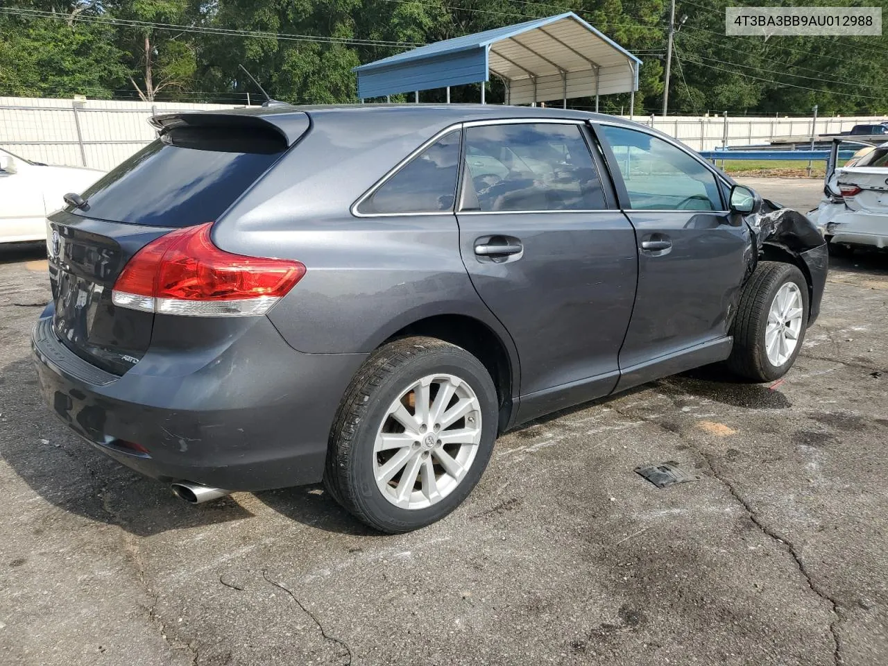 2010 Toyota Venza VIN: 4T3BA3BB9AU012988 Lot: 67753114