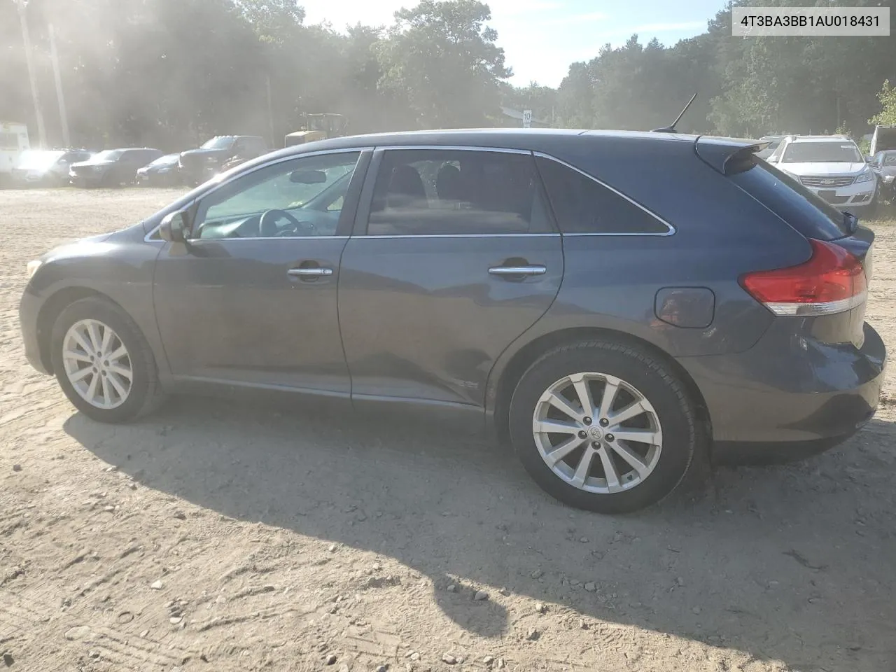 2010 Toyota Venza VIN: 4T3BA3BB1AU018431 Lot: 67765264