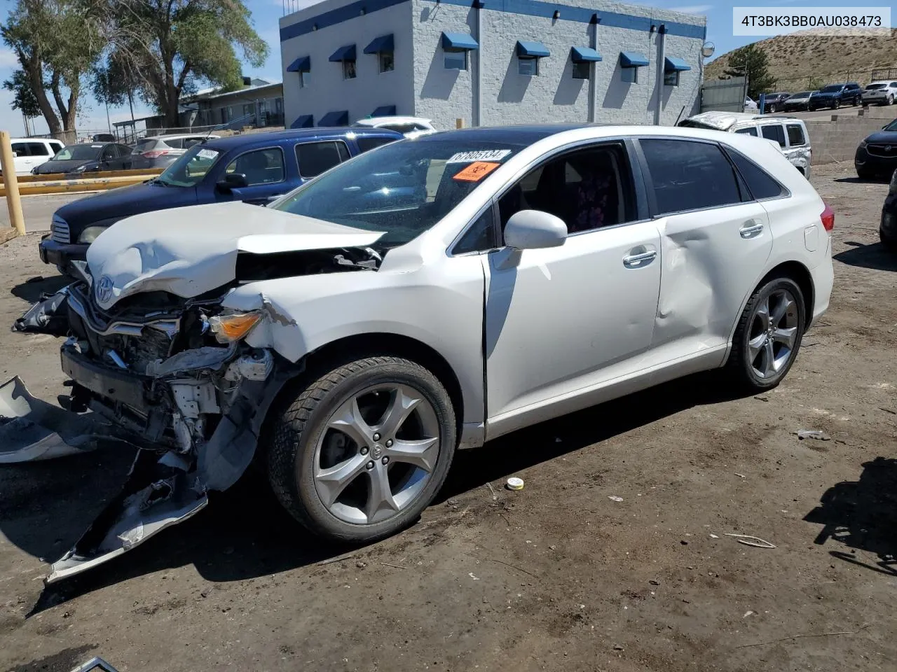 2010 Toyota Venza VIN: 4T3BK3BB0AU038473 Lot: 67805134