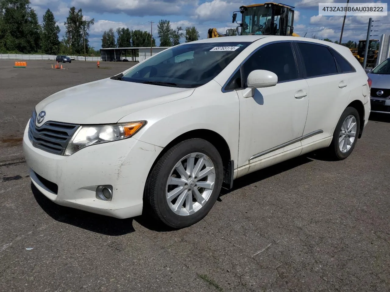 2010 Toyota Venza VIN: 4T3ZA3BB6AU038222 Lot: 68765174