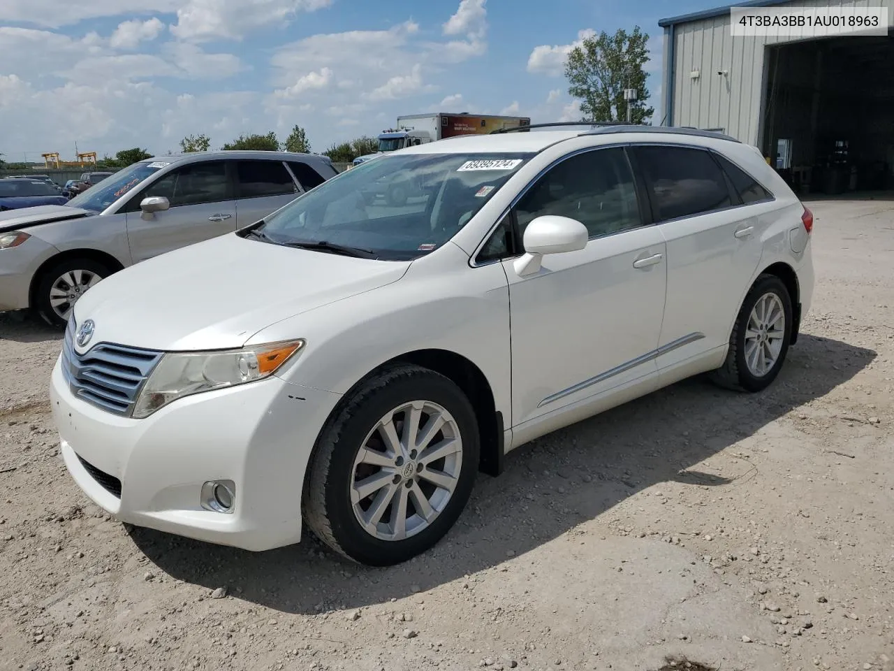 2010 Toyota Venza VIN: 4T3BA3BB1AU018963 Lot: 69395124