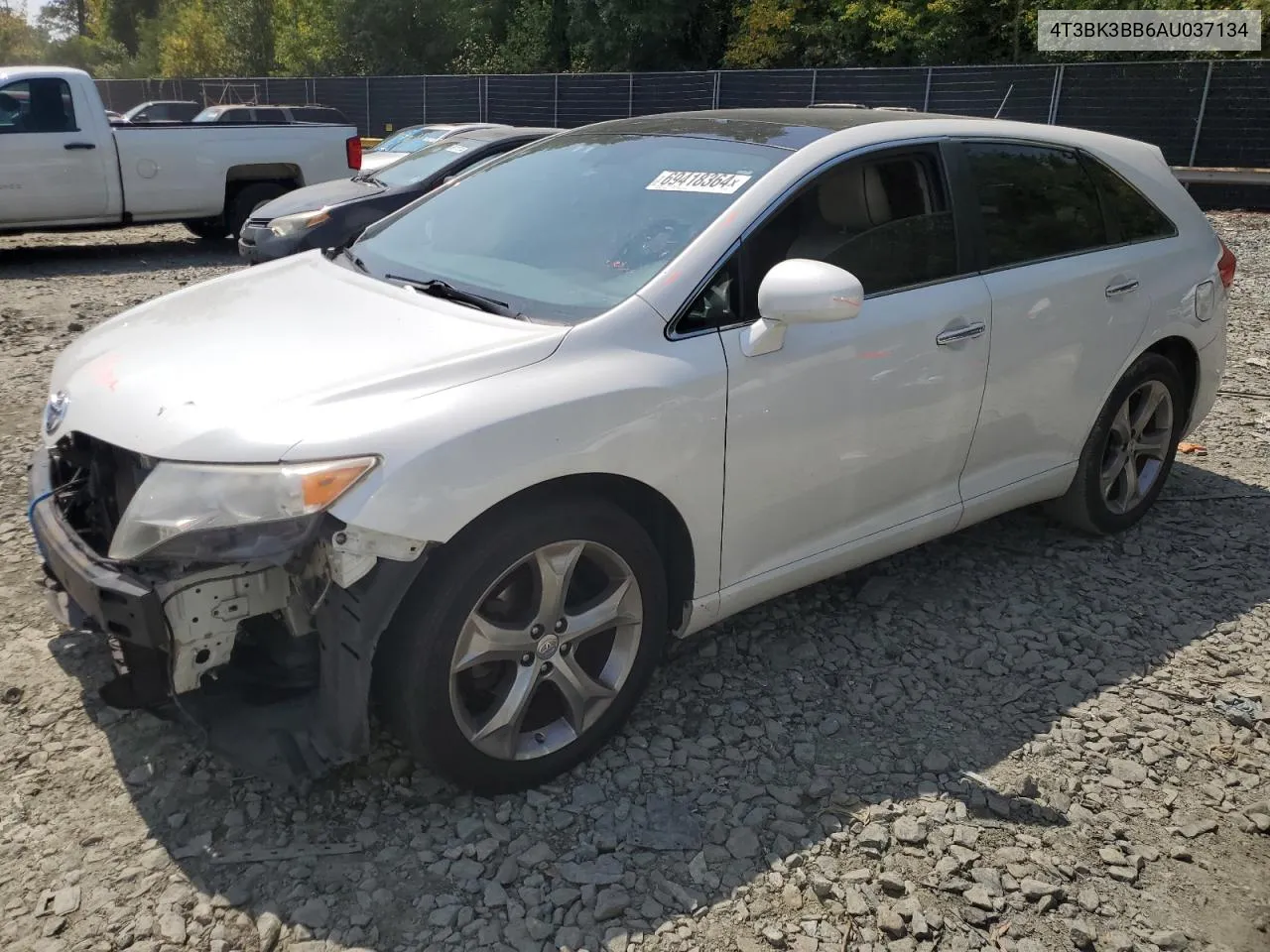 2010 Toyota Venza VIN: 4T3BK3BB6AU037134 Lot: 69418364