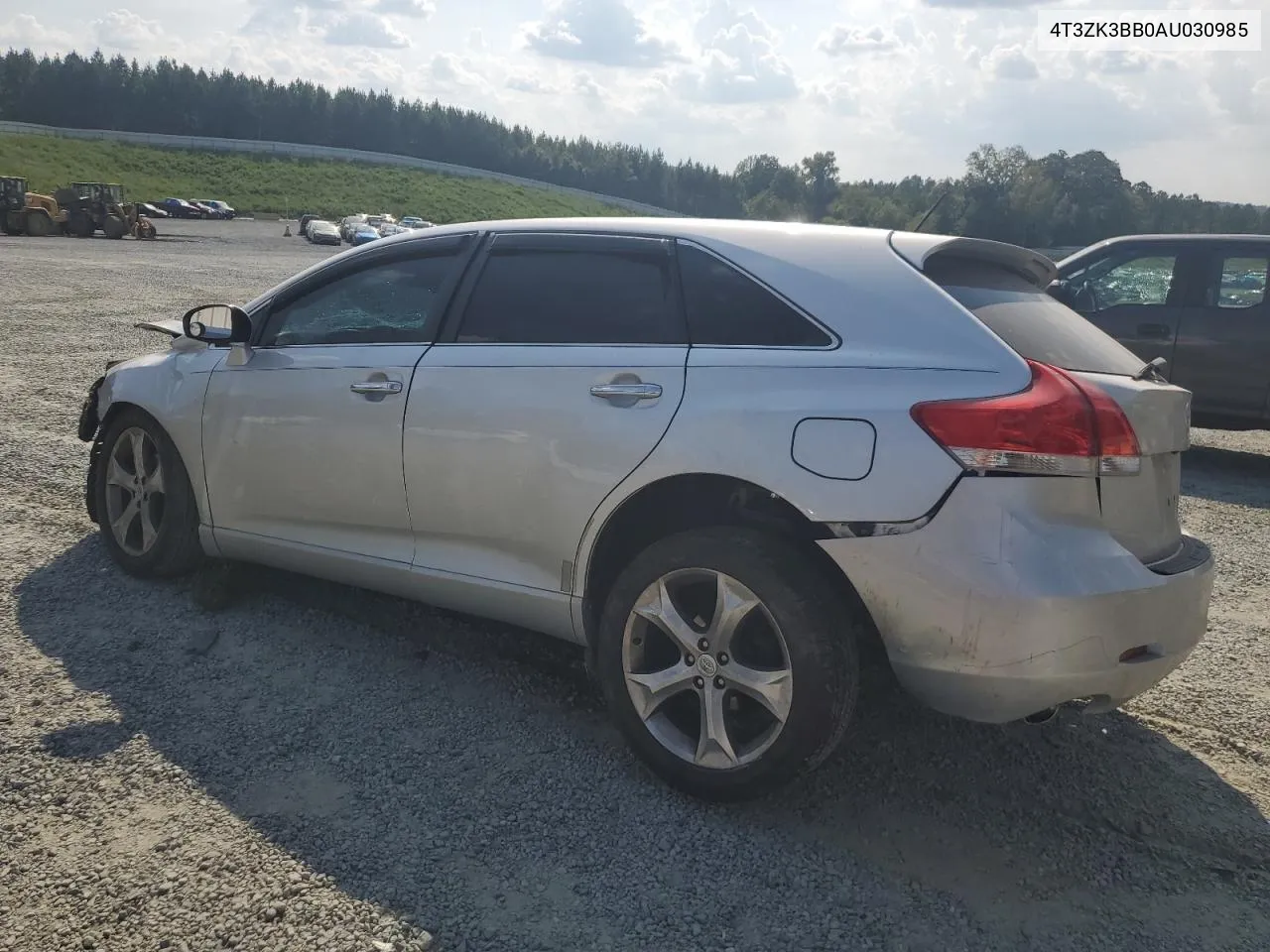 4T3ZK3BB0AU030985 2010 Toyota Venza