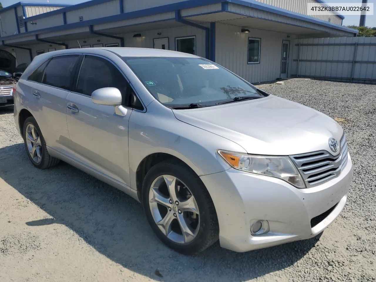 2010 Toyota Venza VIN: 4T3ZK3BB7AU022642 Lot: 69652984