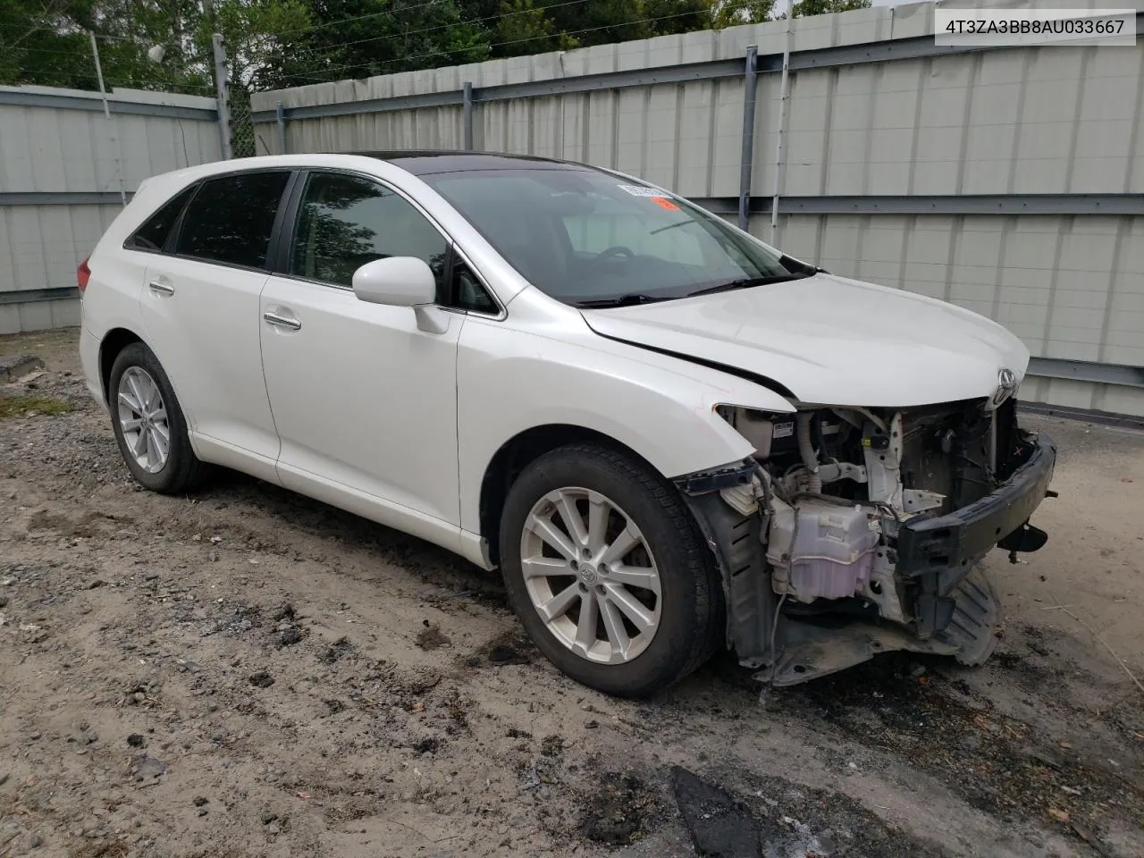 2010 Toyota Venza VIN: 4T3ZA3BB8AU033667 Lot: 69745114