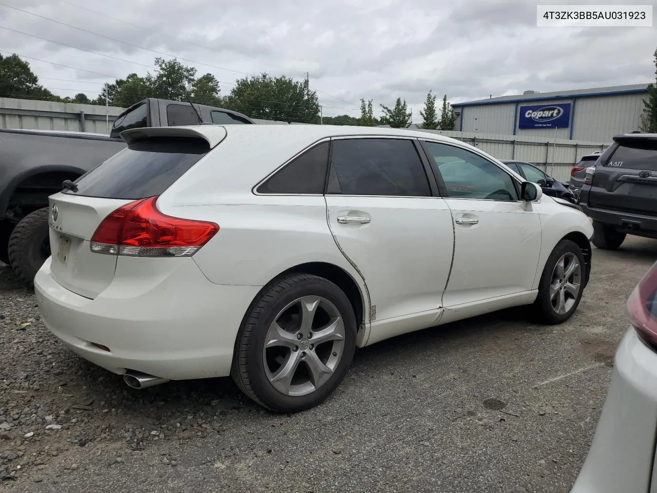 2010 Toyota Venza VIN: 4T3ZK3BB5AU031923 Lot: 70307654