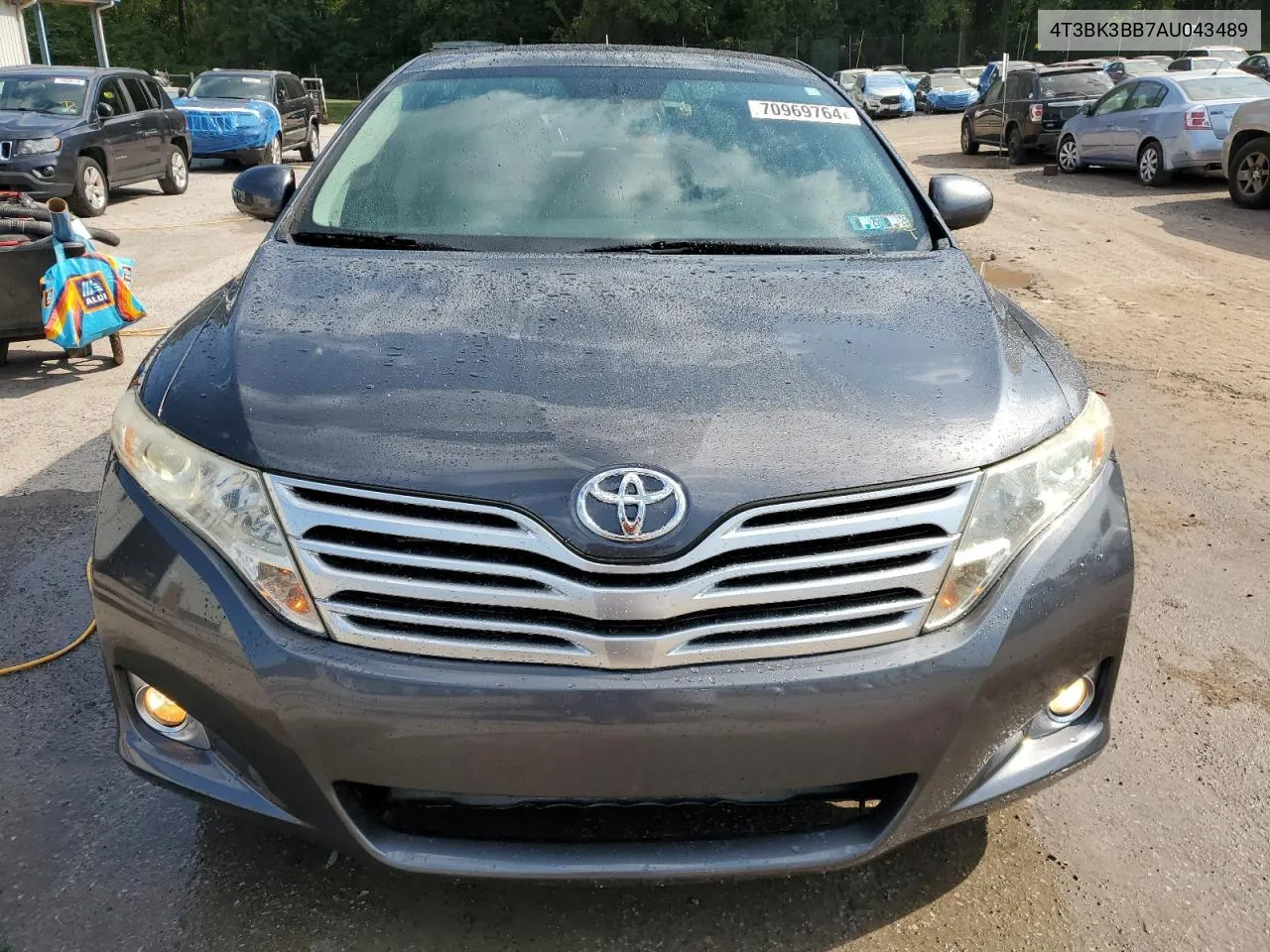 2010 Toyota Venza VIN: 4T3BK3BB7AU043489 Lot: 70969764