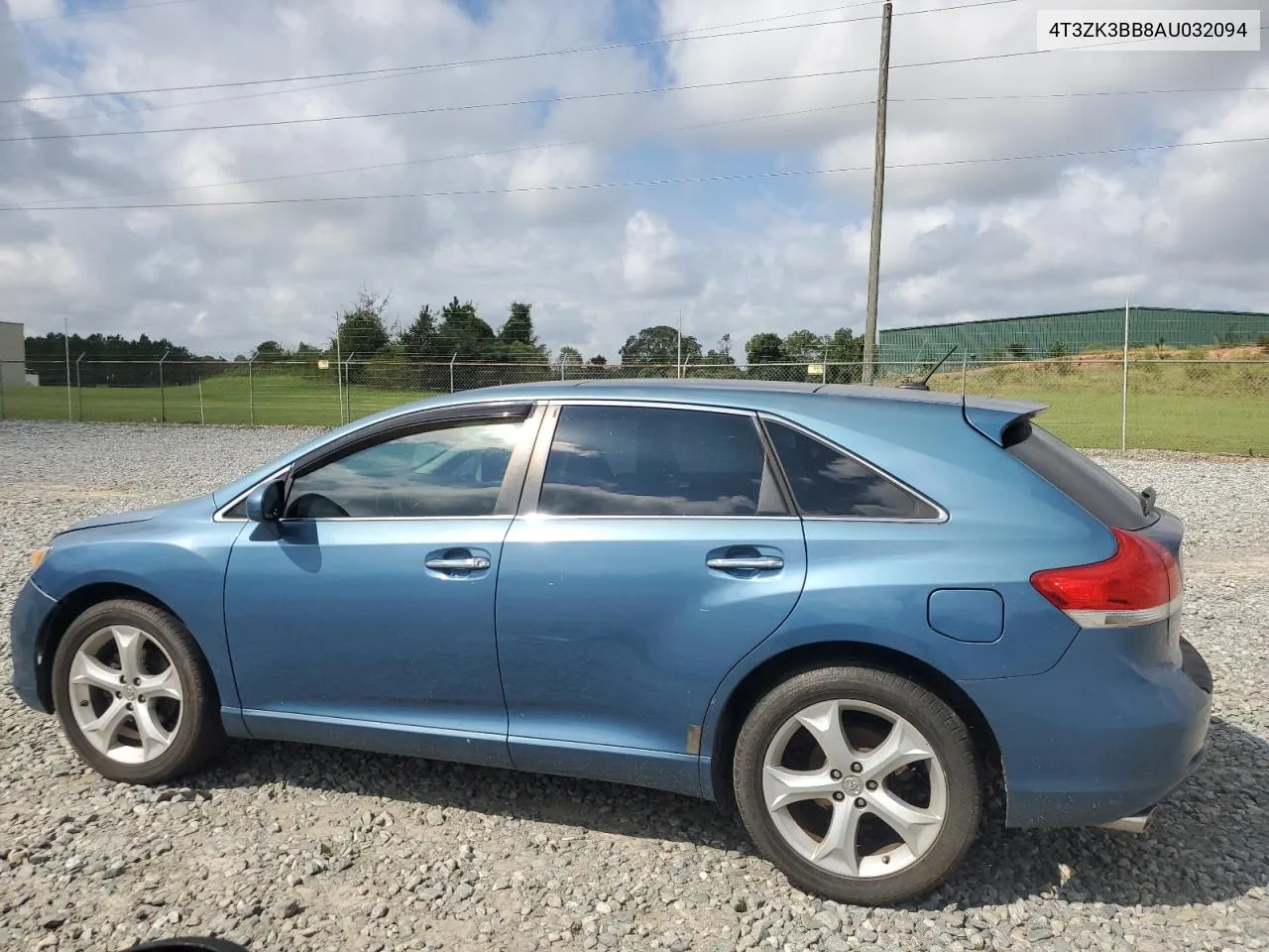 2010 Toyota Venza VIN: 4T3ZK3BB8AU032094 Lot: 71189744