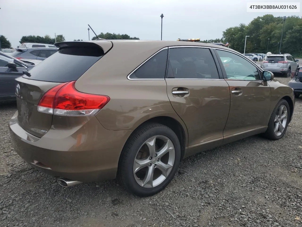 2010 Toyota Venza VIN: 4T3BK3BB8AU031626 Lot: 71197514