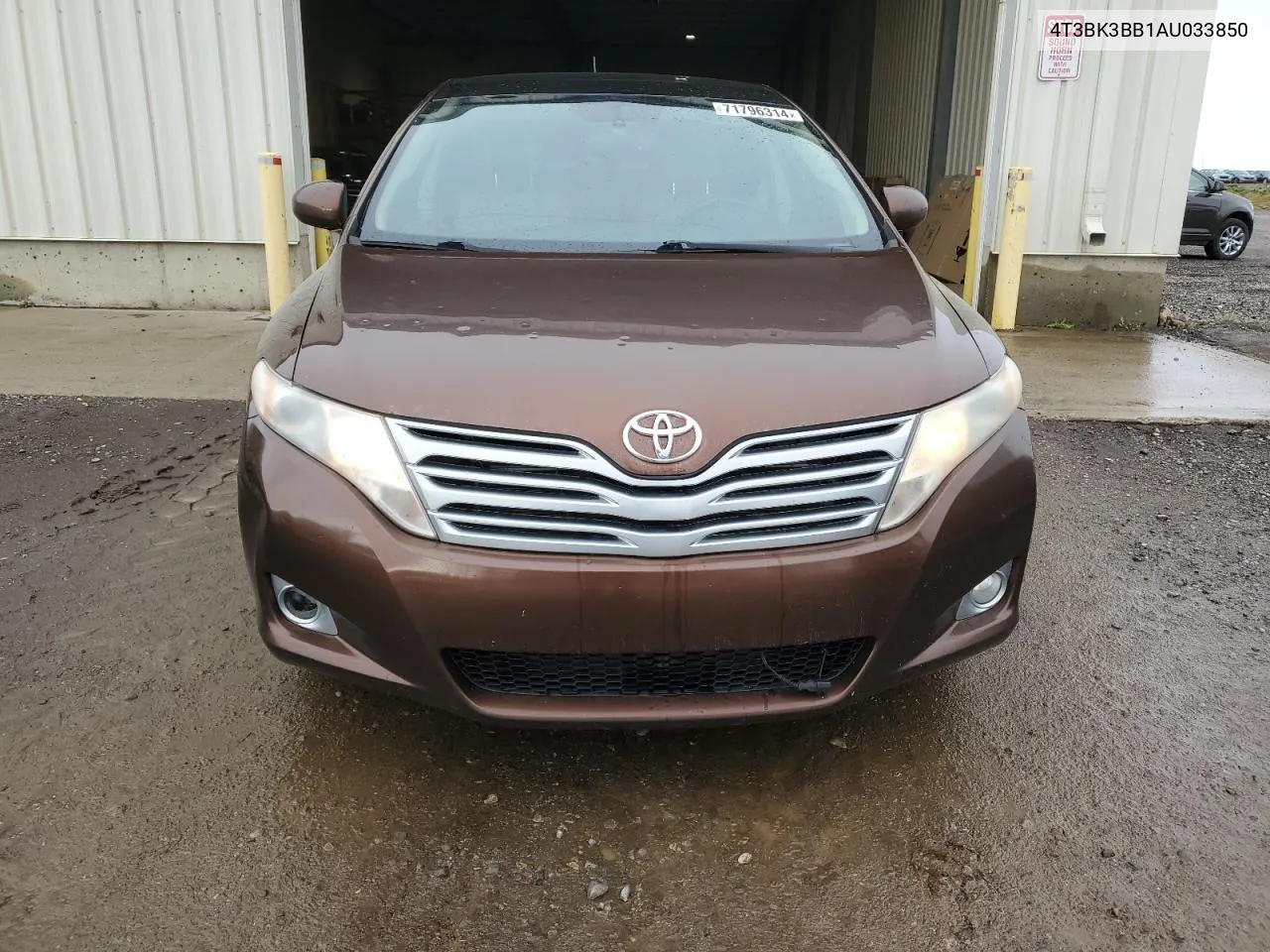 2010 Toyota Venza VIN: 4T3BK3BB1AU033850 Lot: 71796314