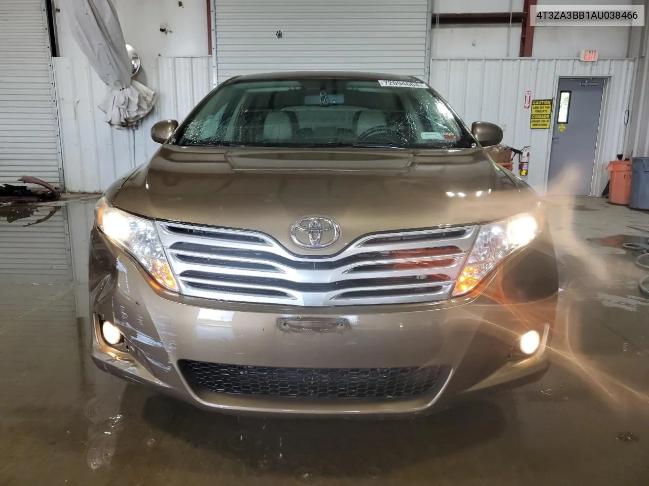 2010 Toyota Venza VIN: 4T3ZA3BB1AU038466 Lot: 72094664