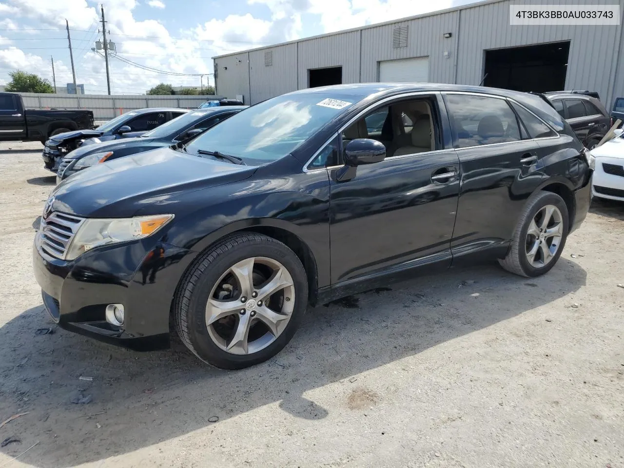 2010 Toyota Venza VIN: 4T3BK3BB0AU033743 Lot: 72631244