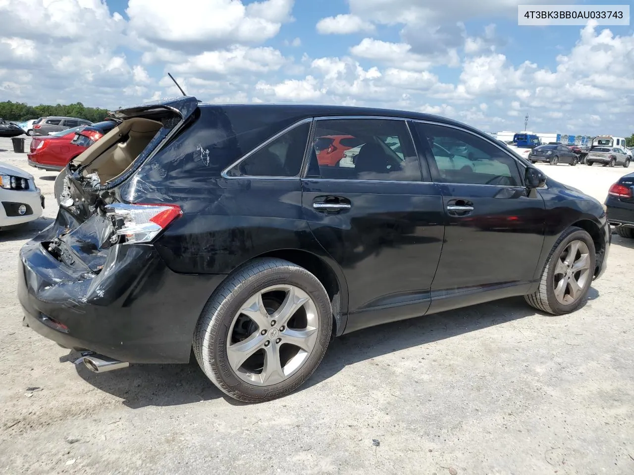 2010 Toyota Venza VIN: 4T3BK3BB0AU033743 Lot: 72631244