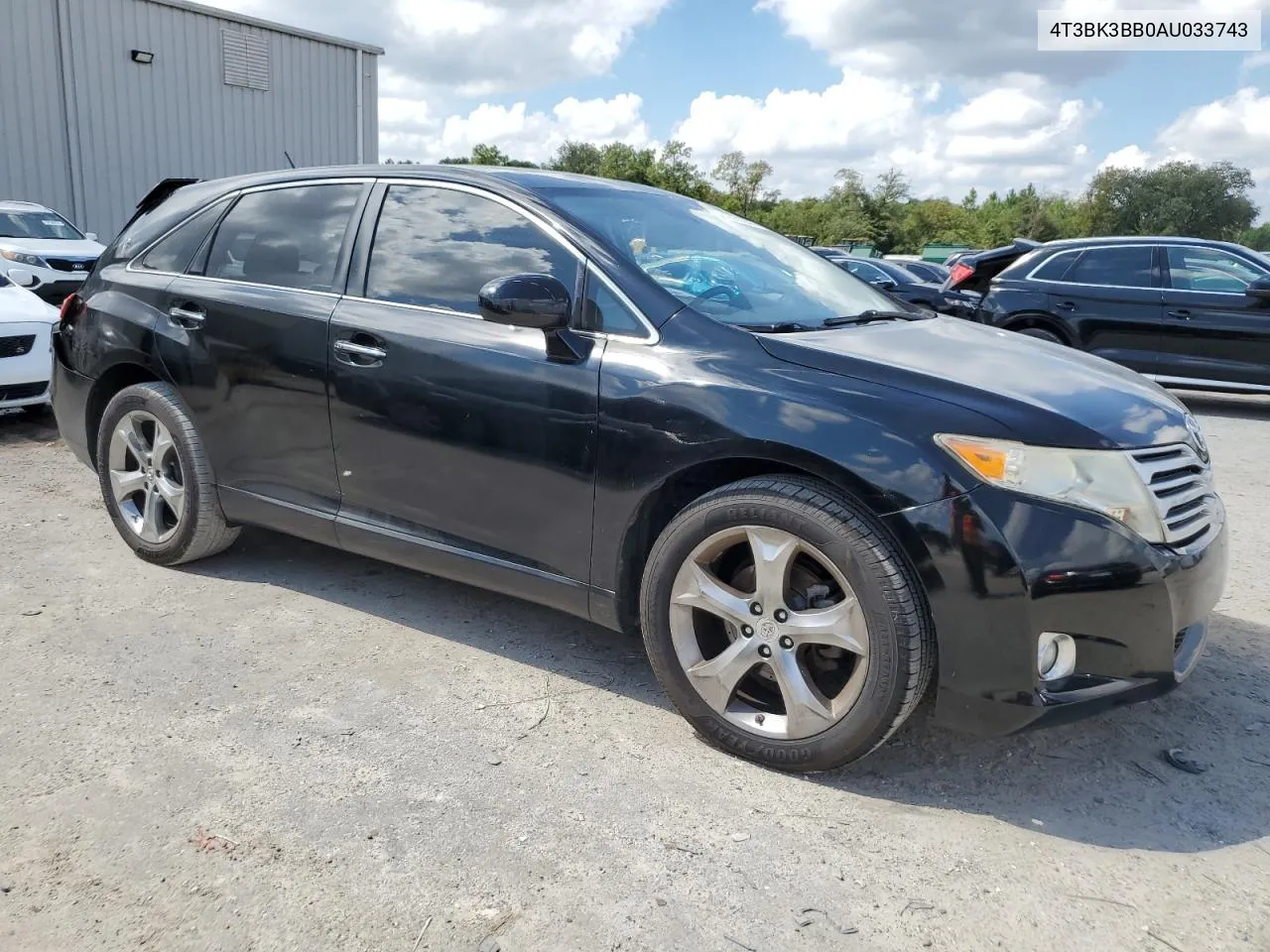 2010 Toyota Venza VIN: 4T3BK3BB0AU033743 Lot: 72631244