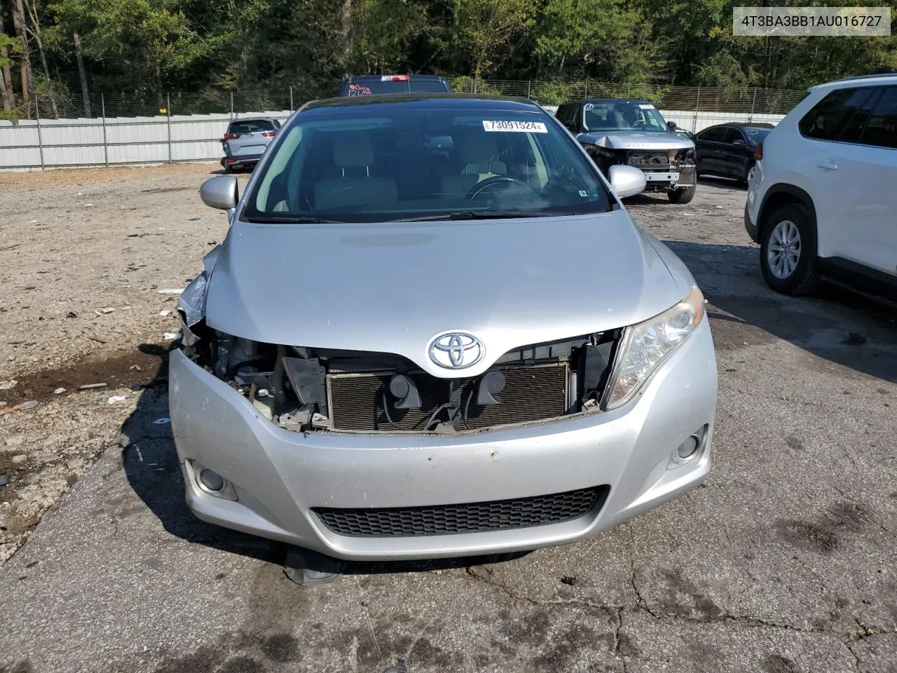 2010 Toyota Venza VIN: 4T3BA3BB1AU016727 Lot: 73091524