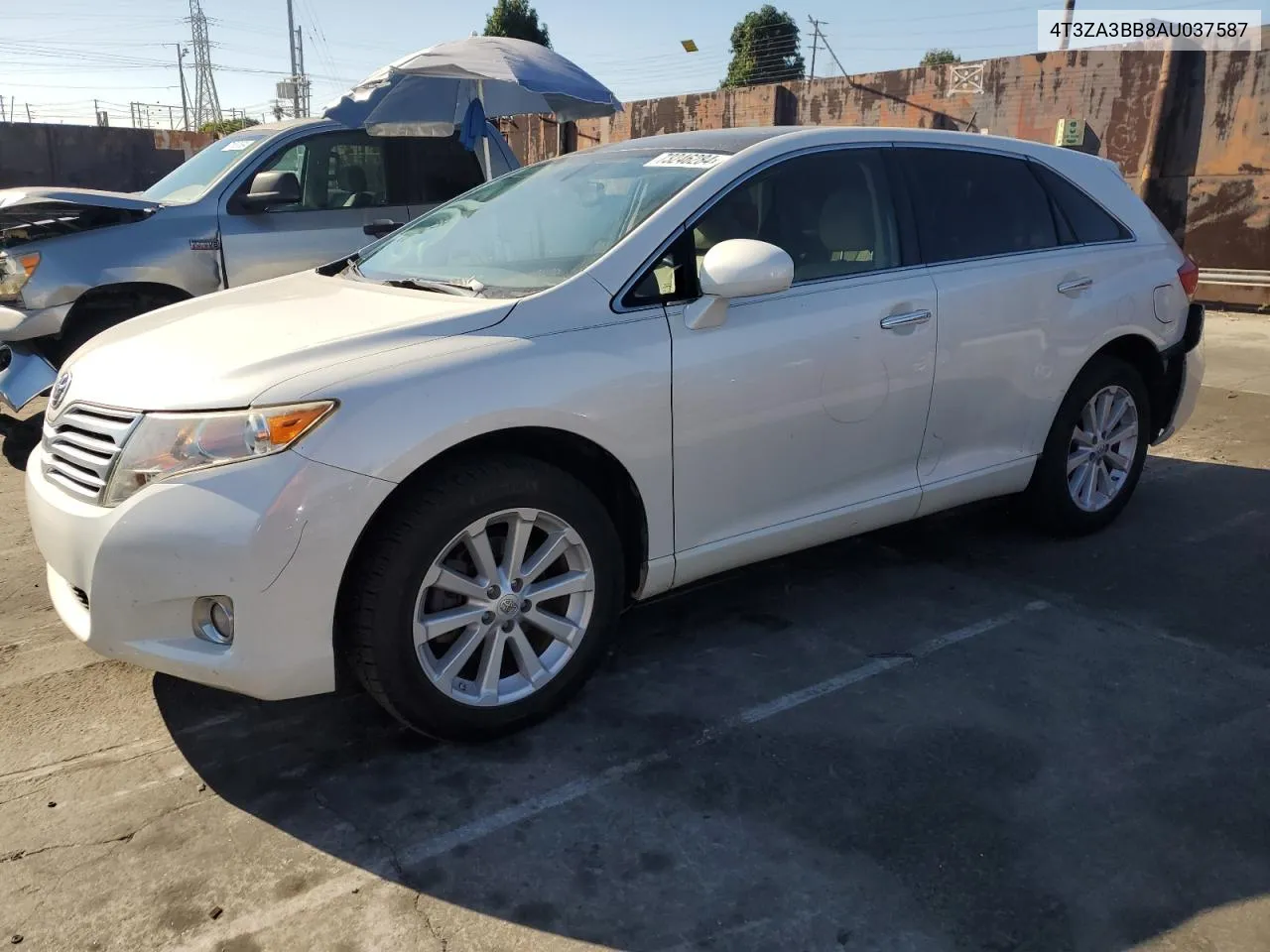 2010 Toyota Venza VIN: 4T3ZA3BB8AU037587 Lot: 73246284