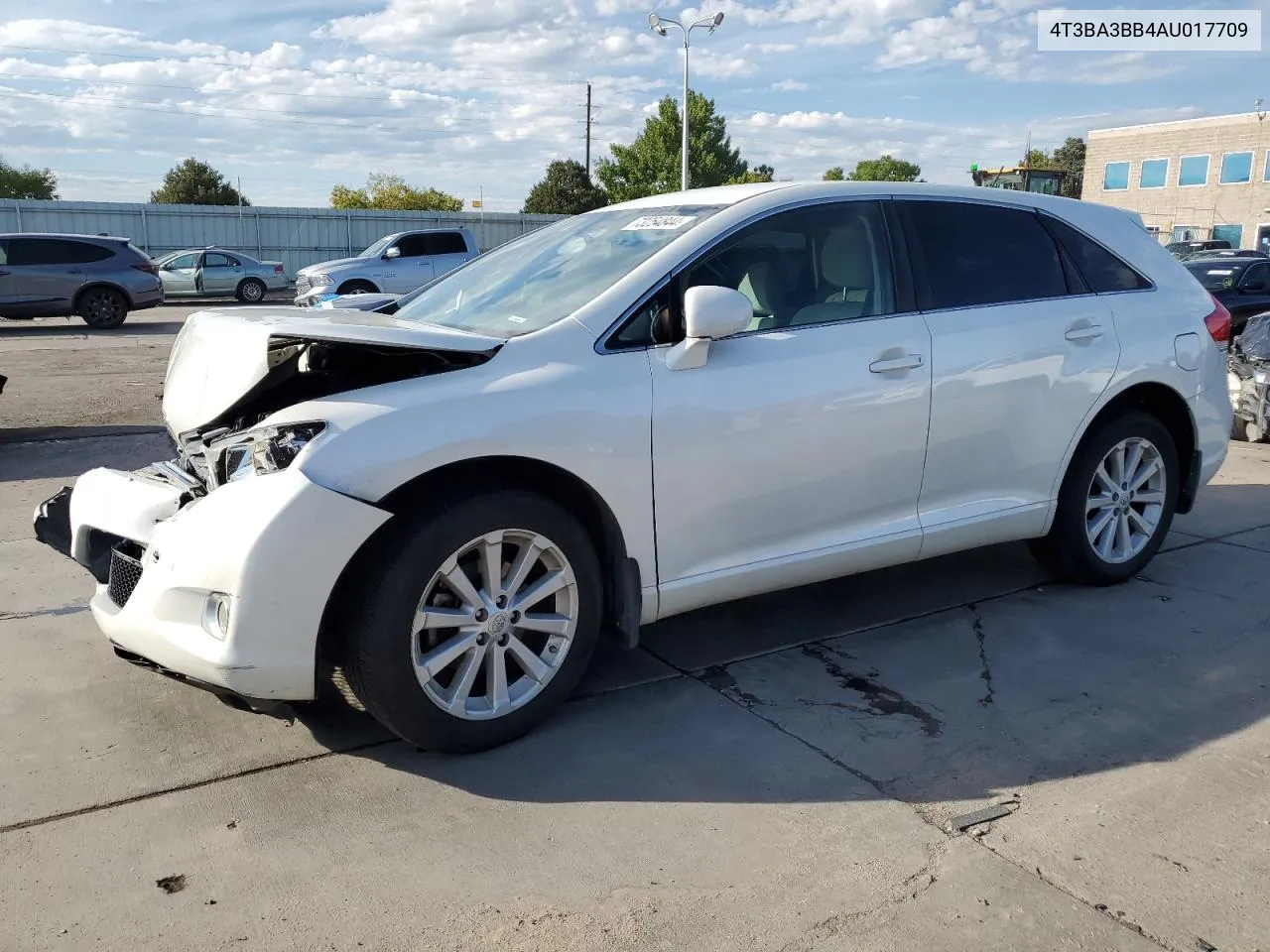 2010 Toyota Venza VIN: 4T3BA3BB4AU017709 Lot: 73254844