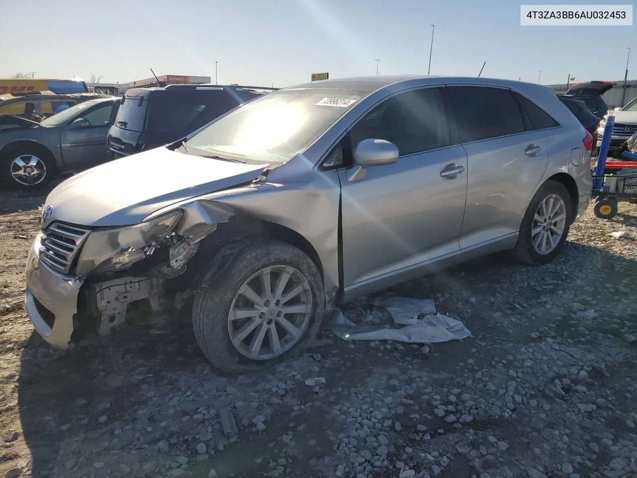 2010 Toyota Venza VIN: 4T3ZA3BB6AU032453 Lot: 73996314