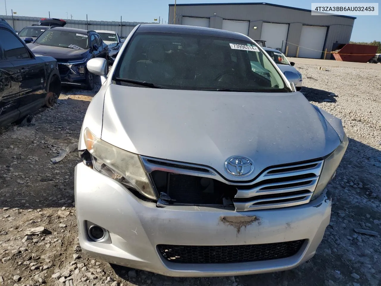 2010 Toyota Venza VIN: 4T3ZA3BB6AU032453 Lot: 73996314