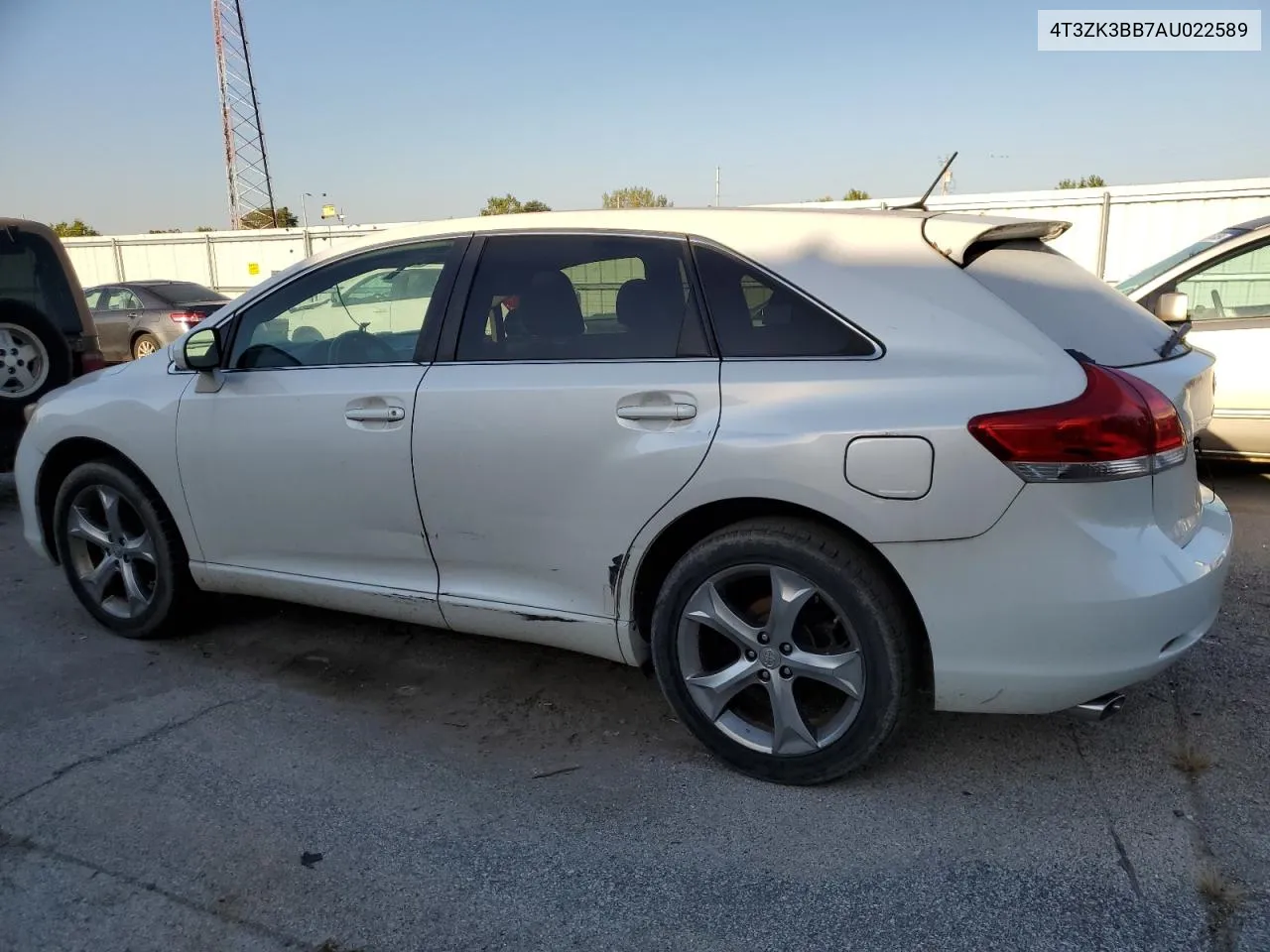 2010 Toyota Venza VIN: 4T3ZK3BB7AU022589 Lot: 74248064